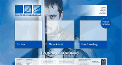 Desktop Screenshot of herzogdruck.ch